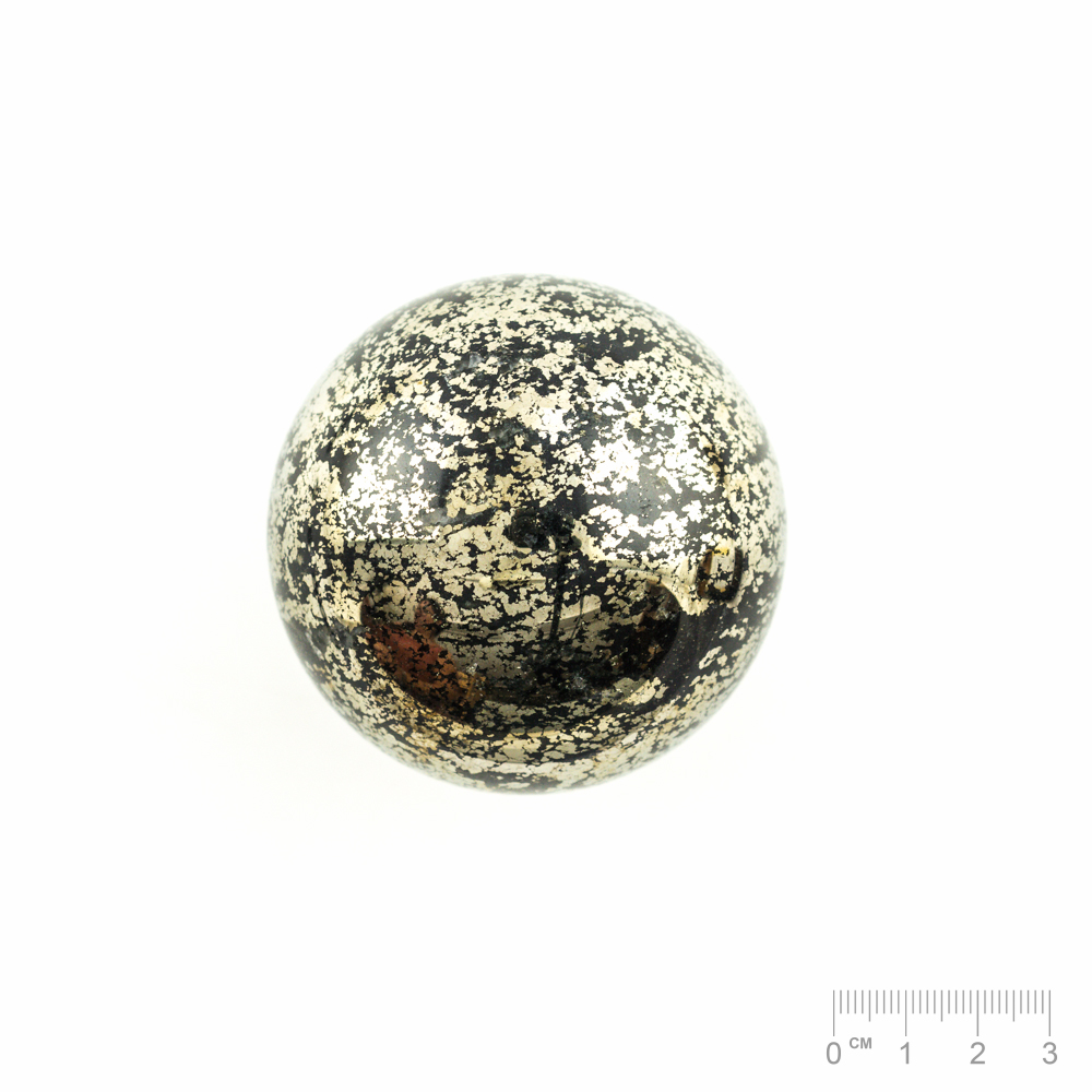 Boule Pyrite avec Ardoise