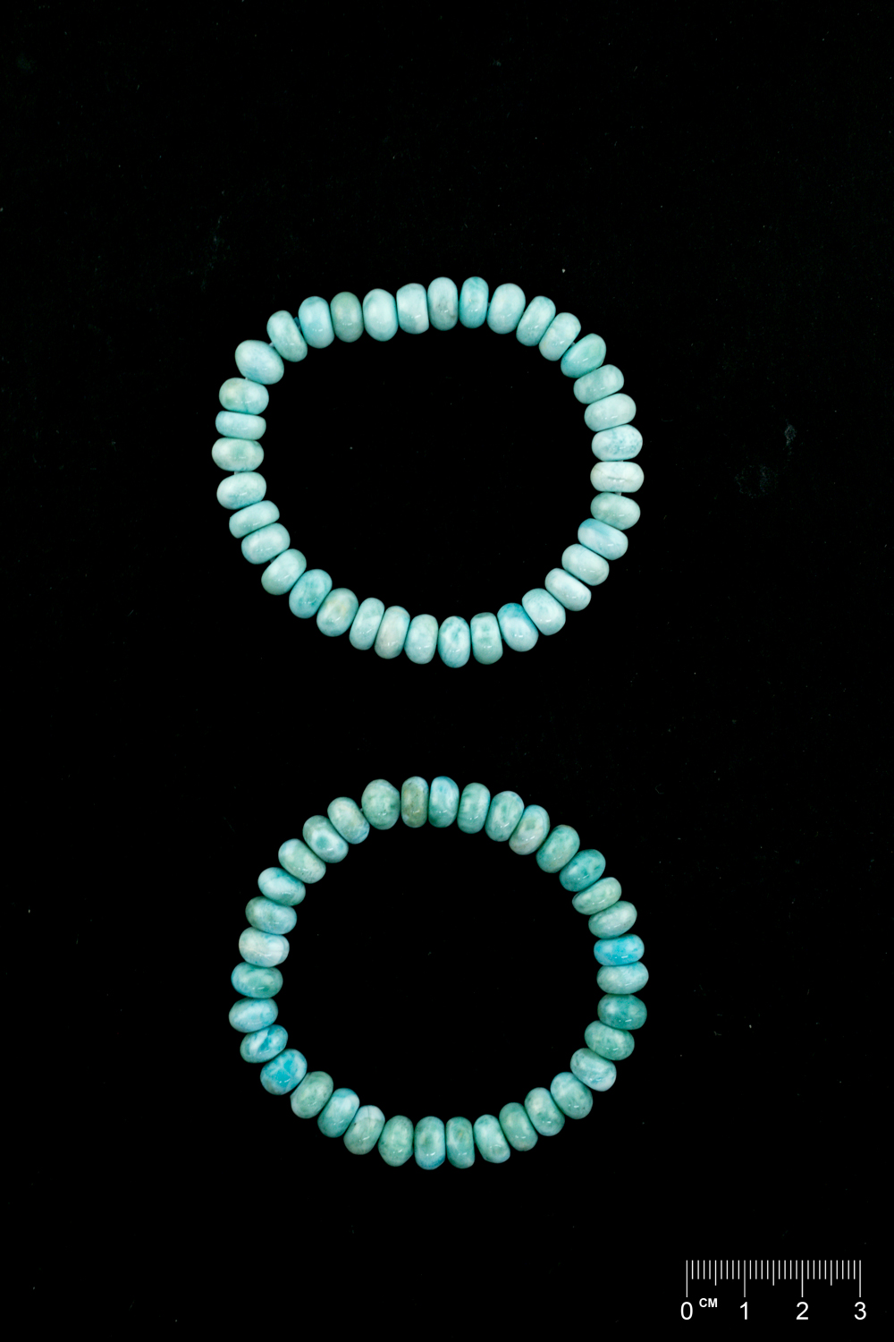 Armband Larimar Rondellen