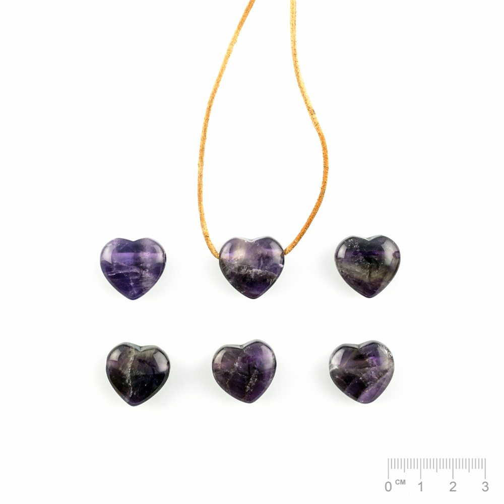 Anhänger Amethyst Herz