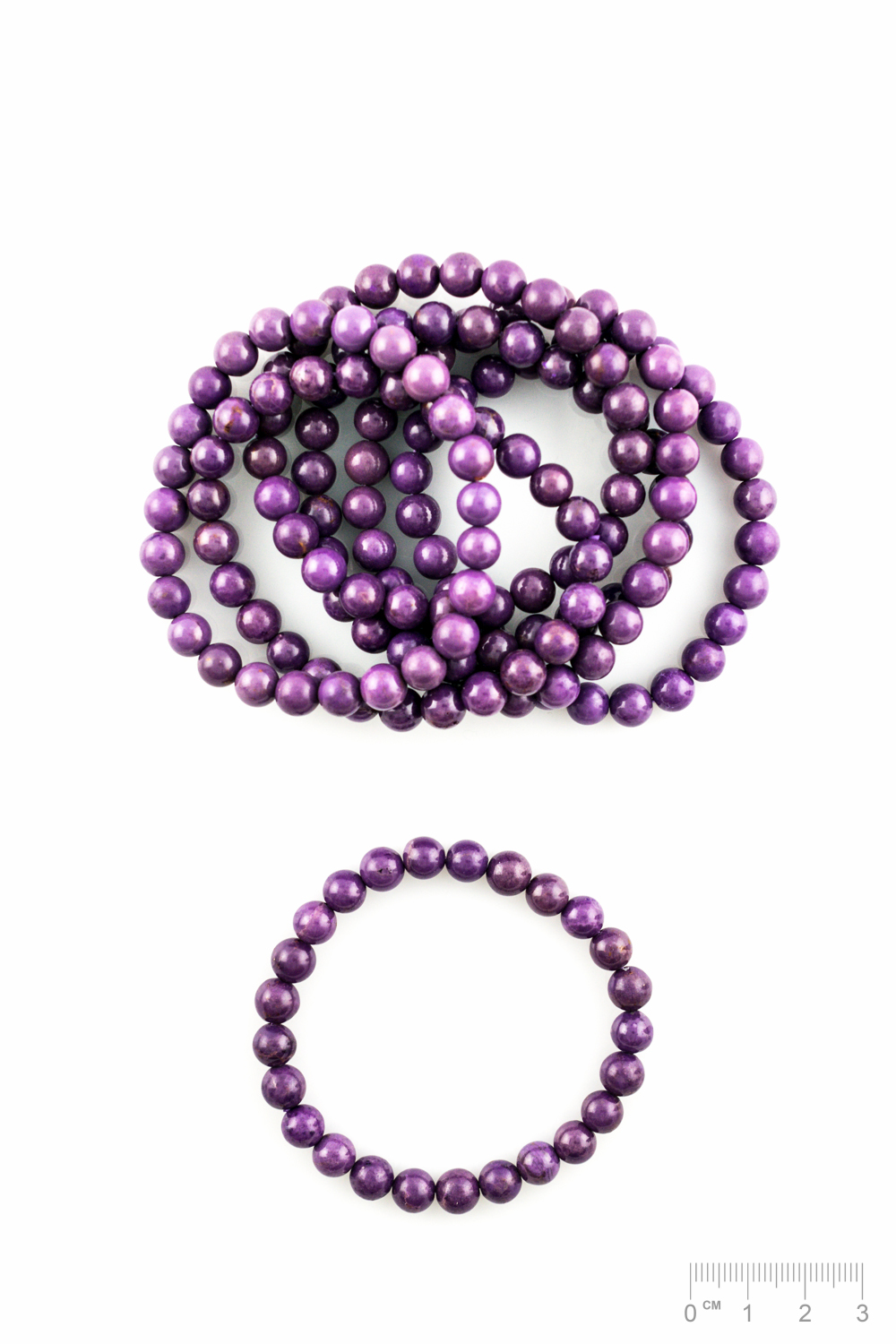 Bracelet Phosphosidérite Pérou (part. traité) boule