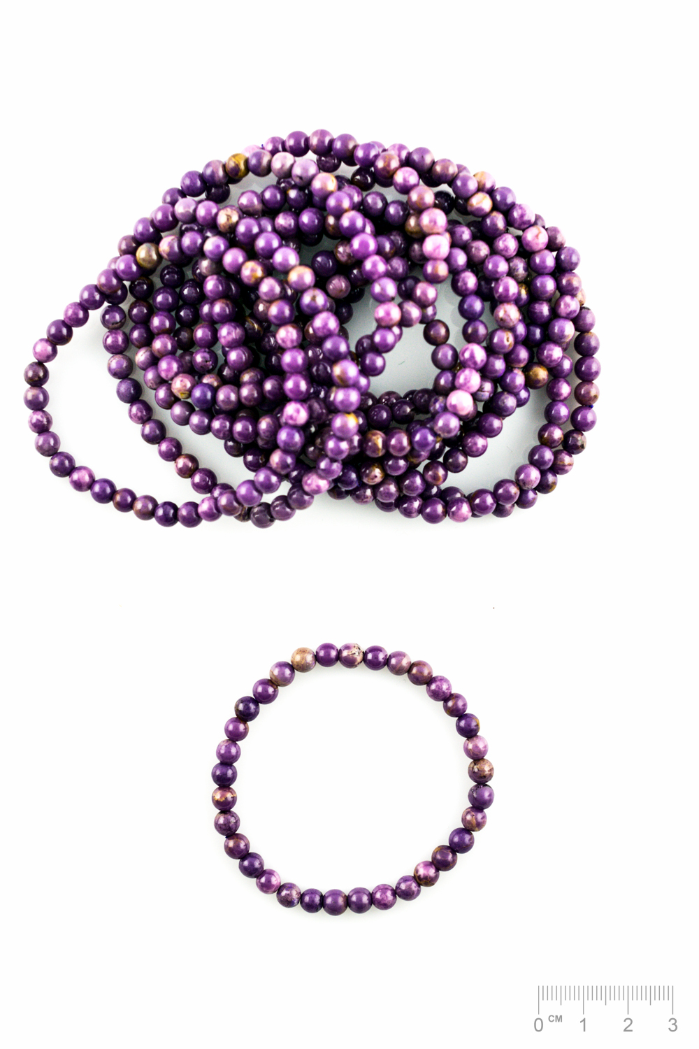 Bracelet Phosphosidérite Pérou (part. traité) boule