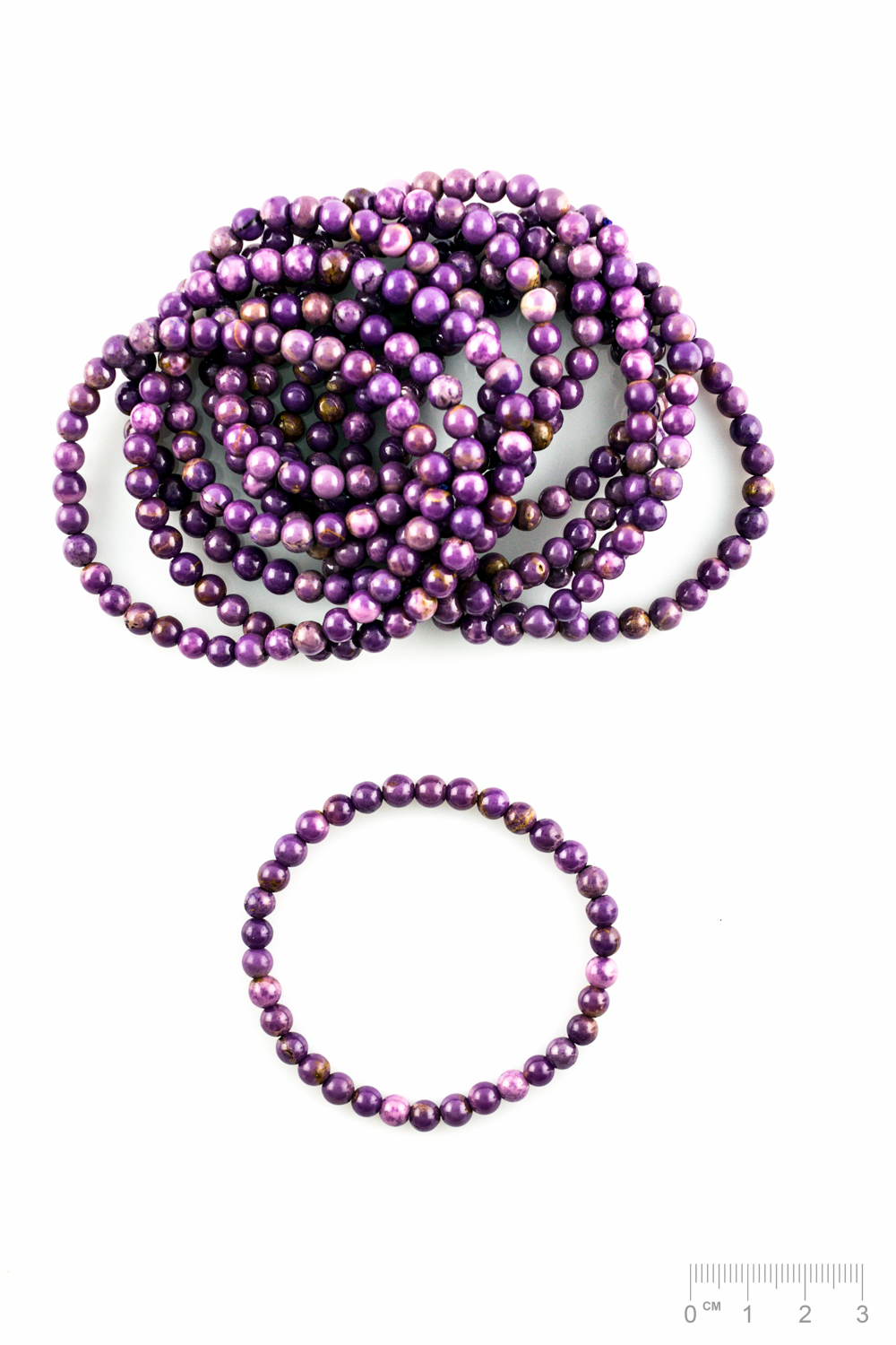 Bracelet Phosphosidérite Pérou (part. traité) boule