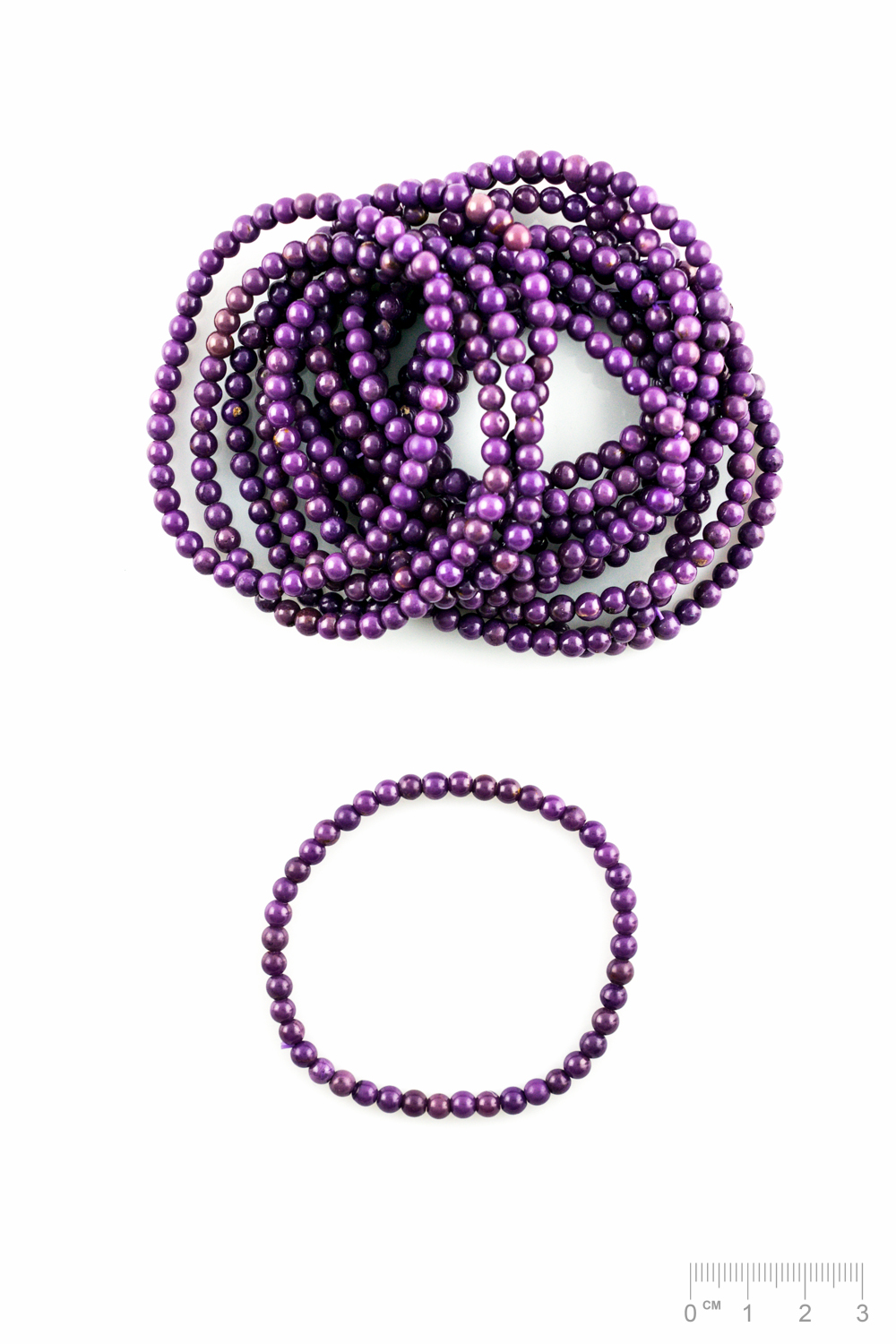 Bracelet Phosphosidérite Pérou (part. traité) boule