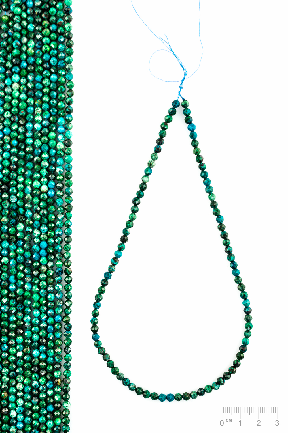 Rang Chrysocolle boule <strong>facetté</strong>