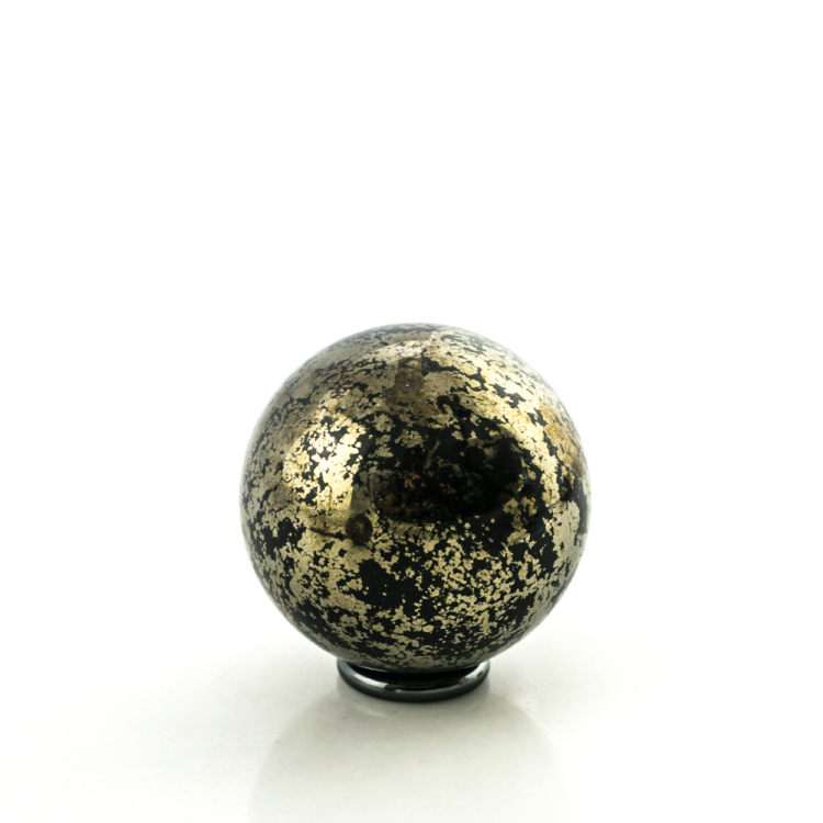 Boule Pyrite avec Ardoise