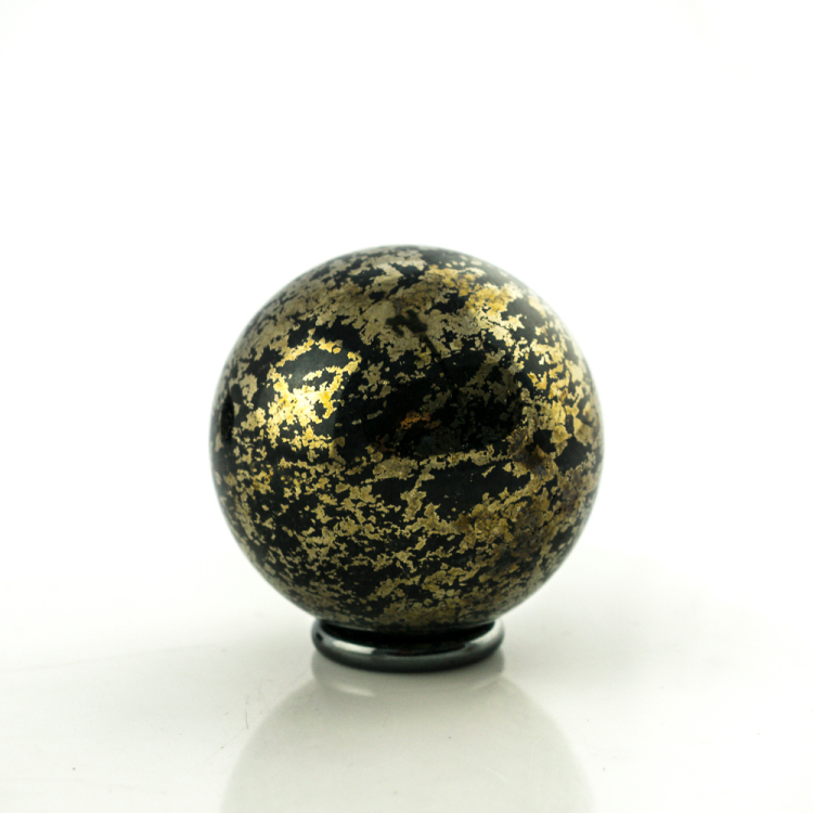 Boule Pyrite avec Ardoise