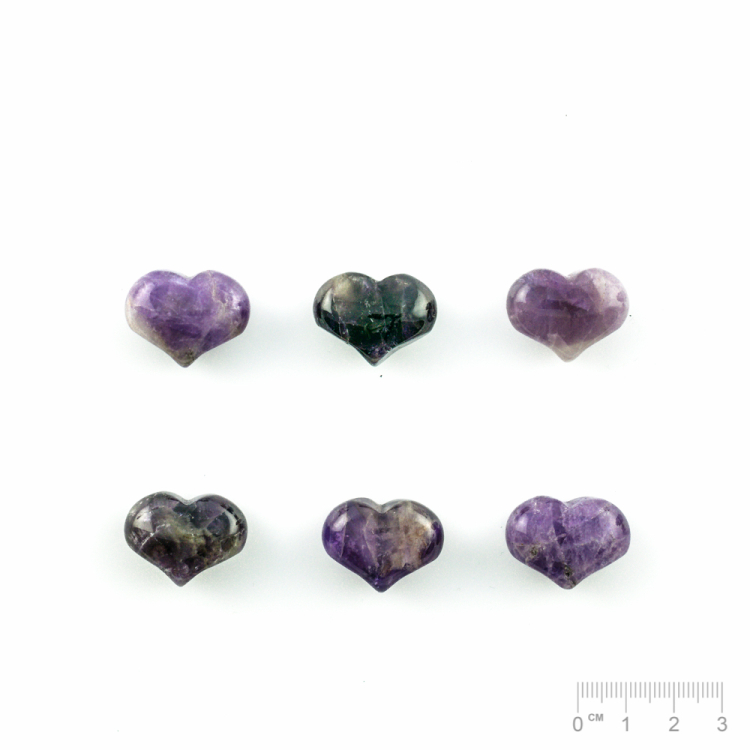 Herz klein Amethyst ca. 25x20mm