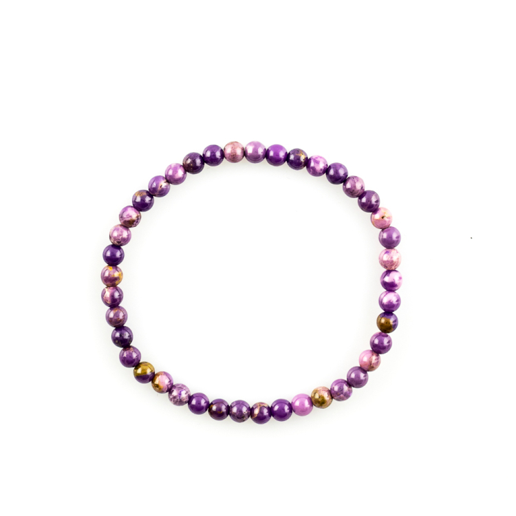 Bracelet Phosphosidérite Pérou (part. traité) boule