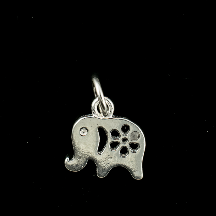 Pièce en argent 925 pendentif éléphant