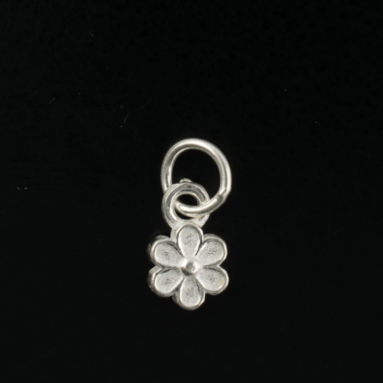 Pièce en argent 925 pendentif fleur 5.5mm