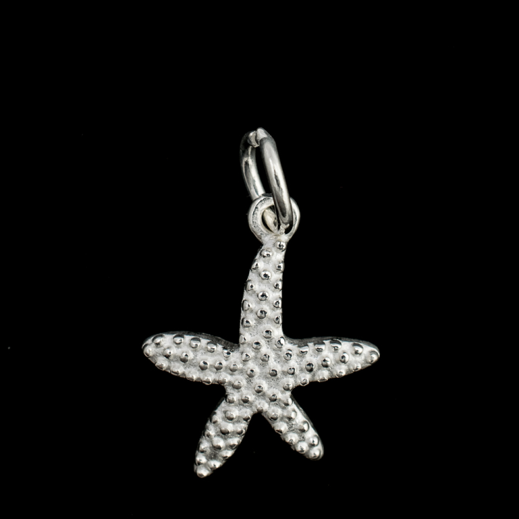 Pièce en argent 925 pendentif étoile de mer 18.5x13mm